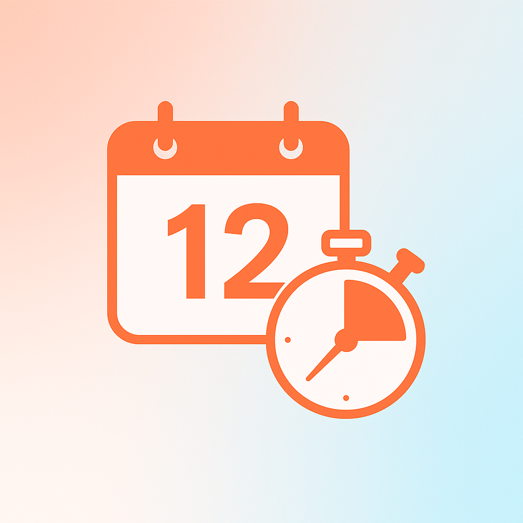 Patent pending timeline illustration